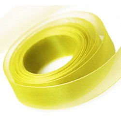 Pale Yellow Chiffon Ribbon