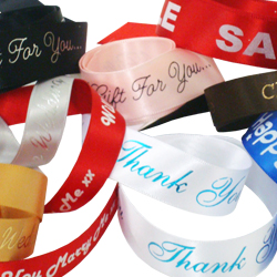 Stock Printed Ribbons