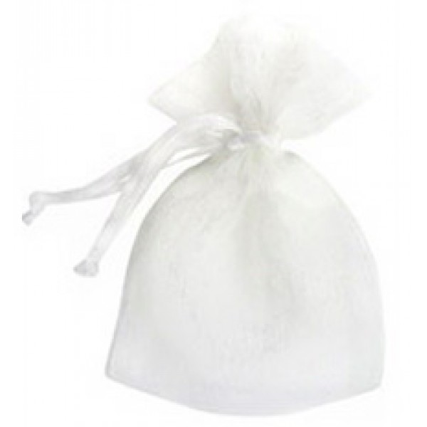 White Organza Bags