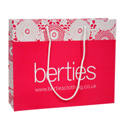 Matt Printed Carrier Bags