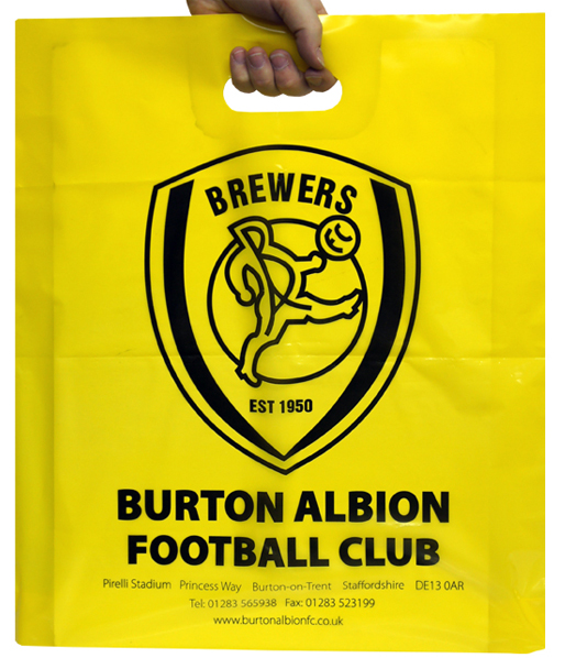 Coloured Printed Carrier Bags