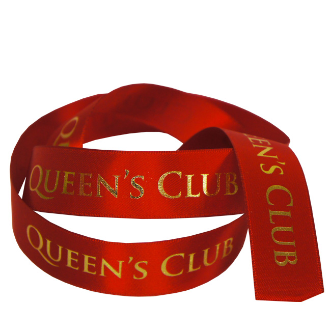 Queens Printed Ribbon