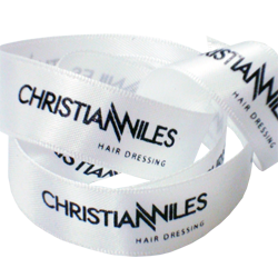 Christian Wiles Printed Double Faced Satin Ribbon